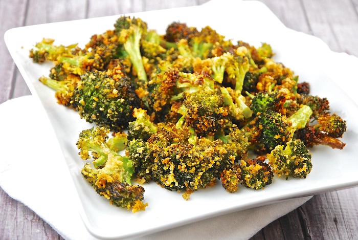 Photo Credit http://www.laaloosh.com/2014/08/06/roasted-parmesan-garlic-broccoli-recipe/