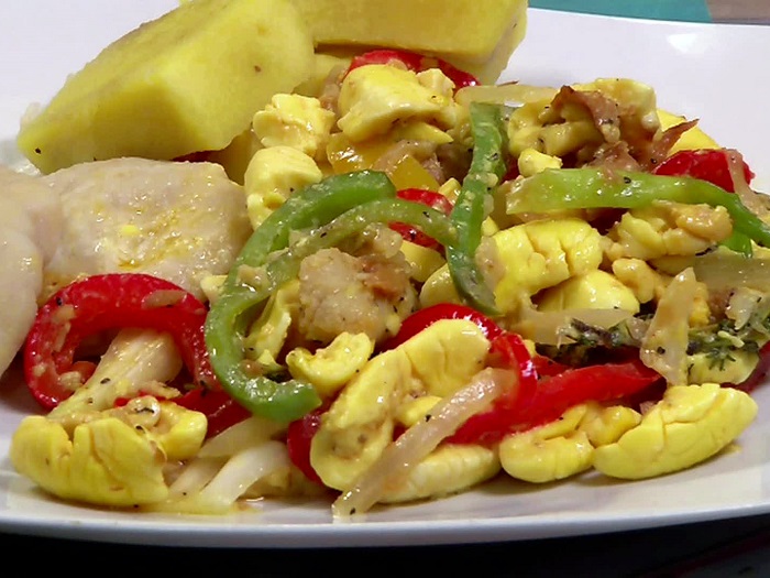Photo Credit http://www.foodnetwork.com/recipes/ackee-and-saltfish-recipe.html